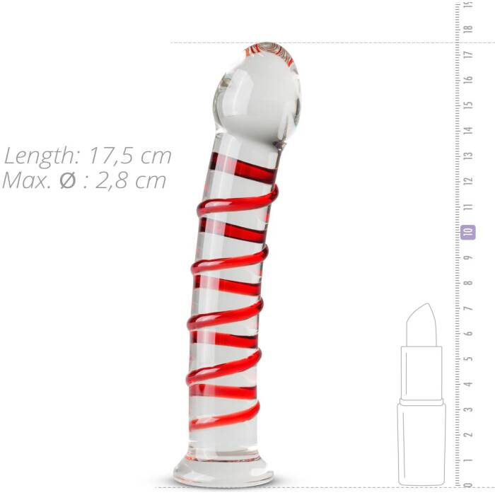 Скляний дилдо Gildo Glass Dildo No.15