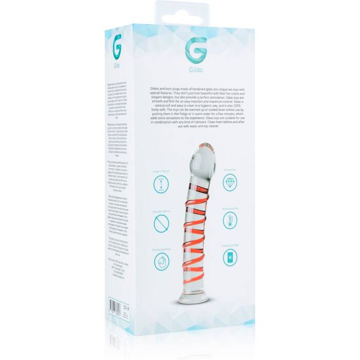 Скляний дилдо Gildo Glass Dildo No.15