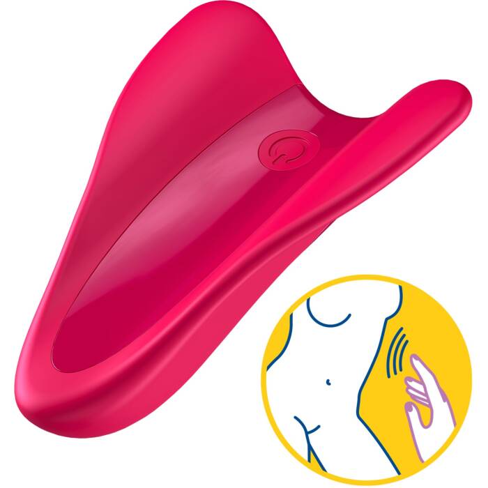 Вібратор на палець Satisfyer High Fly Red