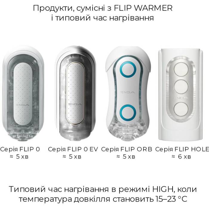 Набір мастурбатора із нагрівачем Tenga Flip Zero Red + Flip Warmer