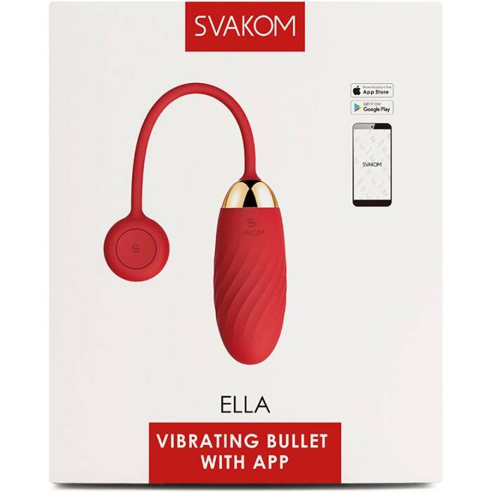 Віброяйце Svakom Ella Red