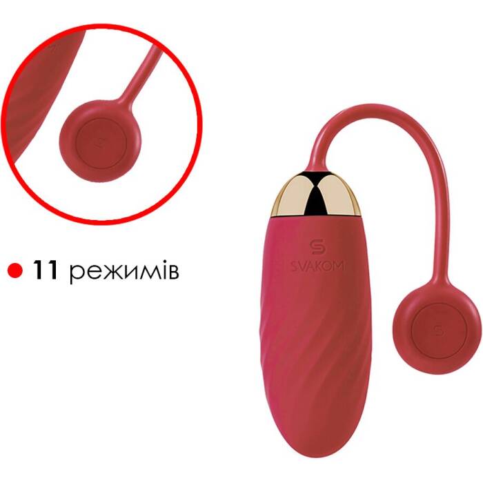Віброяйце Svakom Ella Red