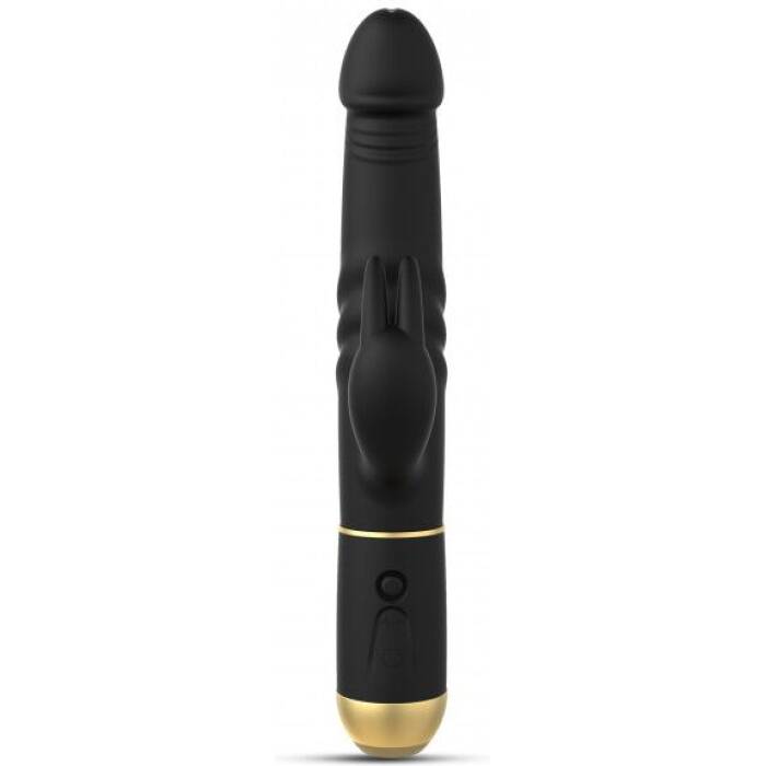 Вібратор Dorcel Furious Rabbit 2.0 зі зворотно-поступальними рухами головки, перезаряджуваний