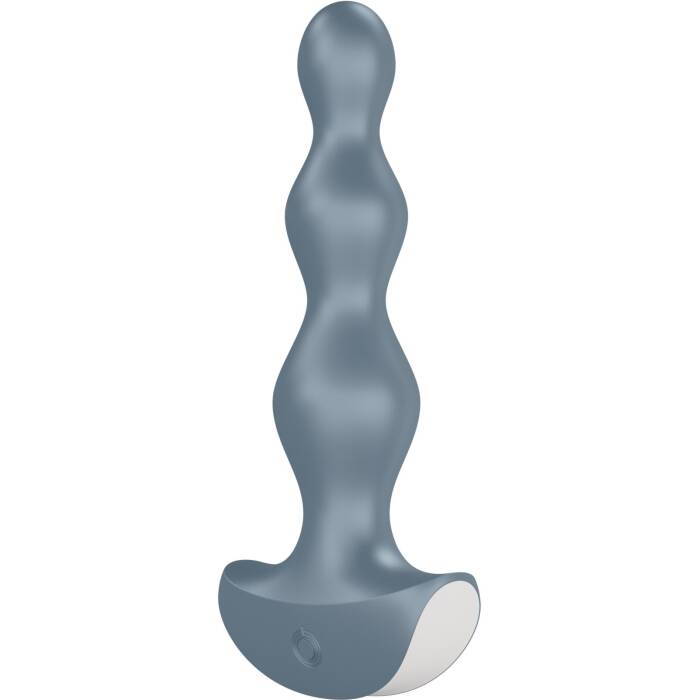 Анальний стимулятор-намистини з двома моторами Satisfyer Lolli-Plug 2 ice blue