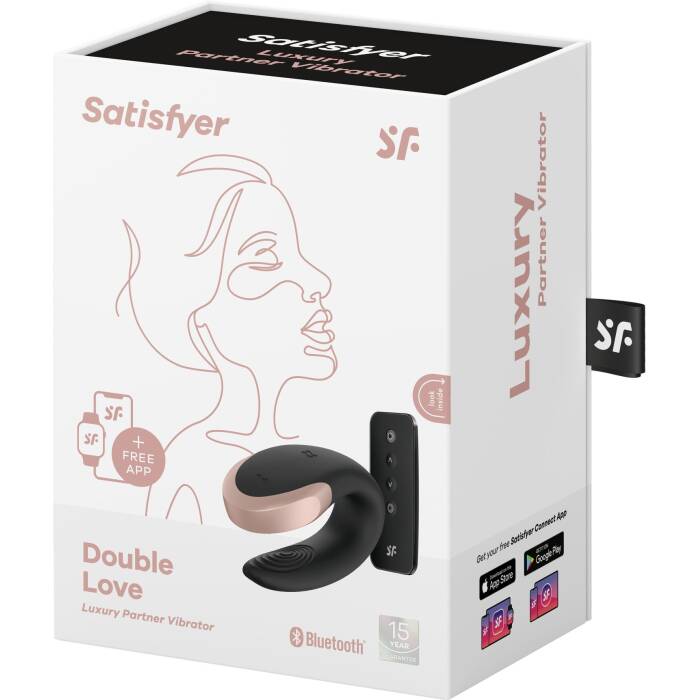 Смарт-вібратор для пар Satisfyer Double Love (Black)