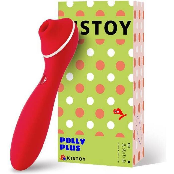 Вакуумний вібратор KISTOY Polly Plus Red