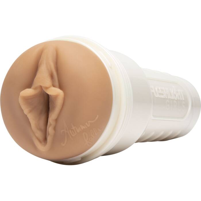 Мастурбатор Fleshlight Girls: Autumn Falls - Cream, зі зліпка вагіни, дуже ніжний