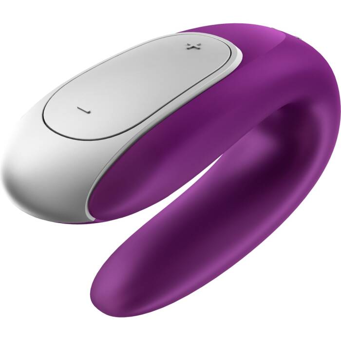 Смарт-вібратор для пар Satisfyer Double Fun (Violet) з пультом ДК