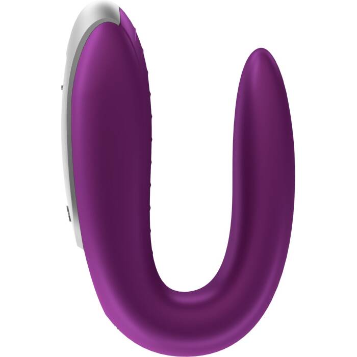 Смарт-вібратор для пар Satisfyer Double Fun (Violet) з пультом ДК