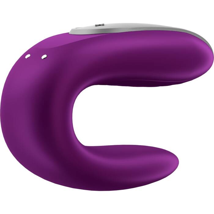 Смарт-вібратор для пар Satisfyer Double Fun (Violet) з пультом ДК