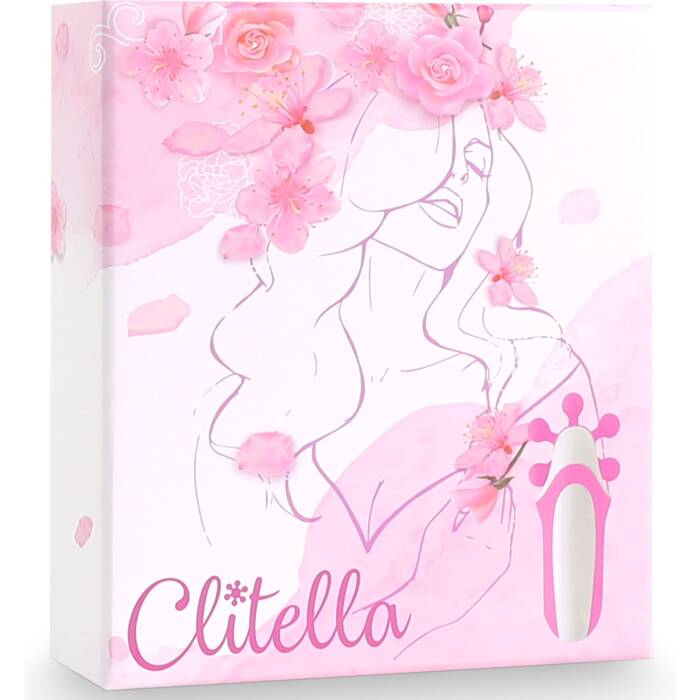 Стимулятор з імітацією оральних пестощів FeelzToys - Clitella Oral Clitoral Stimulator Pink