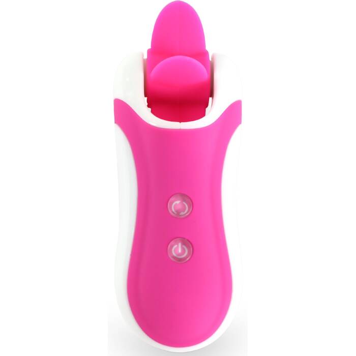 Стимулятор з імітацією оральних пестощів FeelzToys - Clitella Oral Clitoral Stimulator Pink