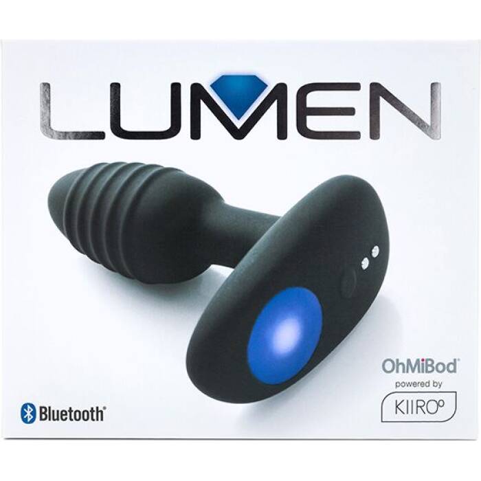 Інтерактивна анальна пробка OhMiBod Lumen powered by KIIROO