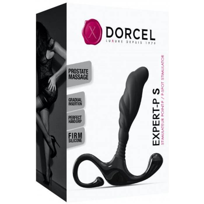 Ручний ергономічний масажер простати Dorcel Expert P size S