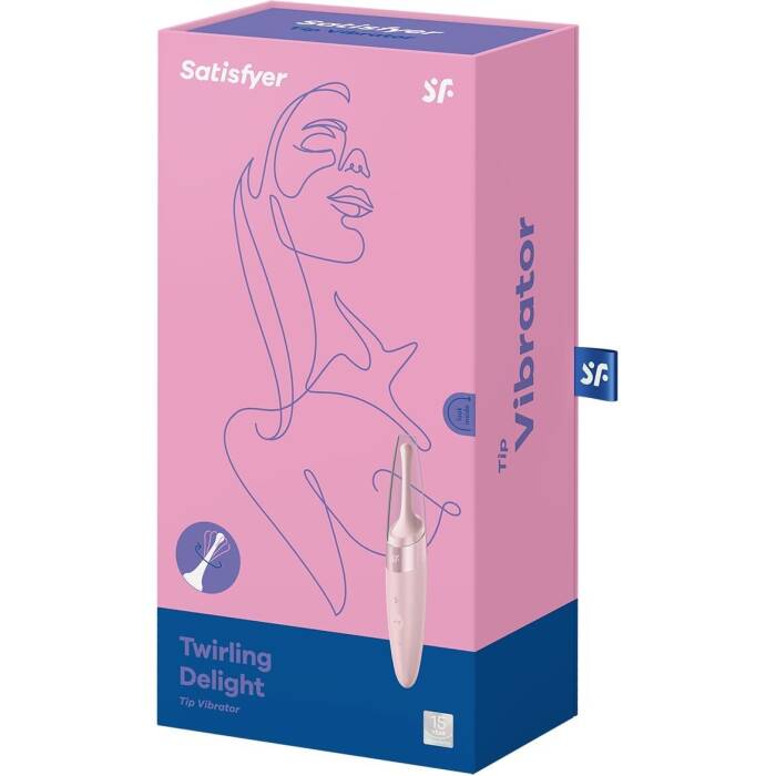 Вібратор для клітора Satisfyer Twirling Delight Rose