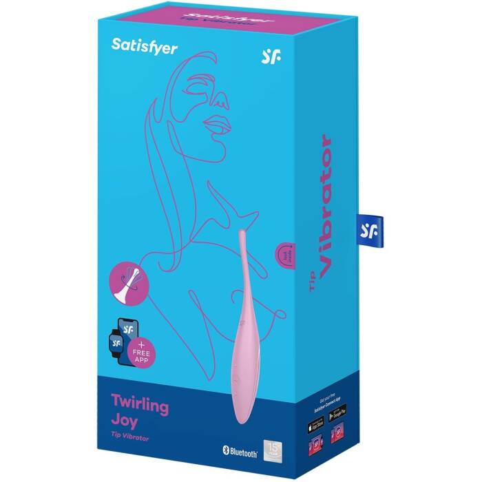 Смарт-вібратор для клітора Satisfyer Twirling Joy Pink