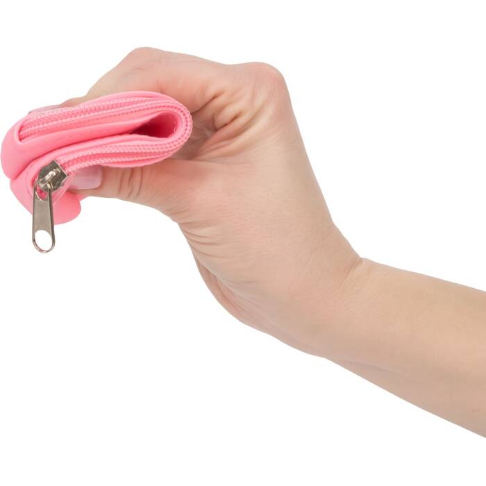 Сумка для зберігання секс-іграшок PowerBullet - Silicone Storage Zippered Bag Pink