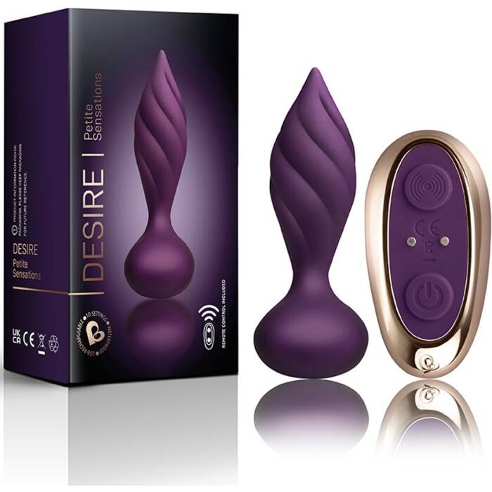 Анальна вібропробка Rocks Off Petite Sensations – Desire Purple