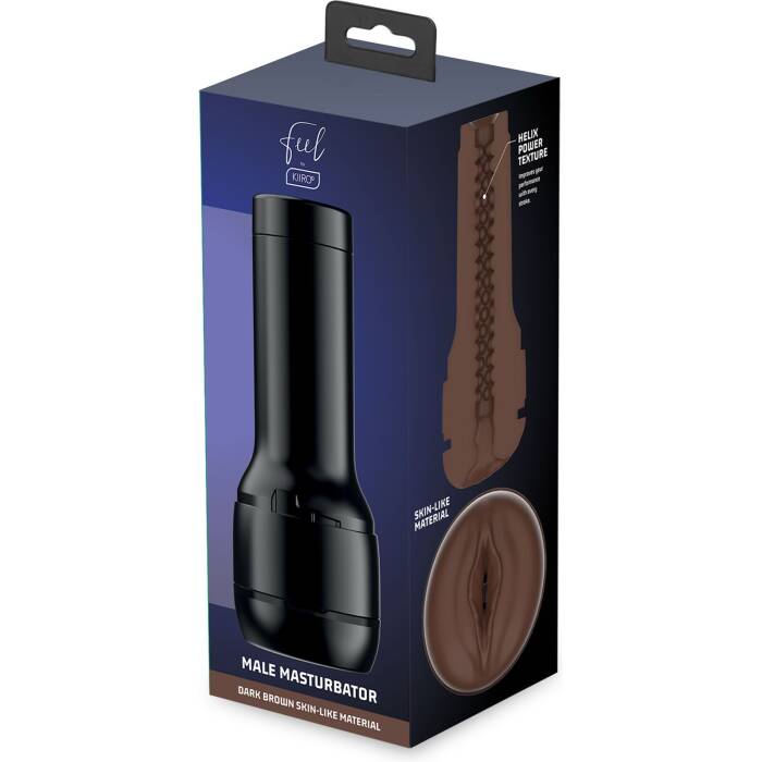 Мастурбатор-вагіна Kiiroo Feel Stroker Dark Brown для секс-машини Kiiroo Keon