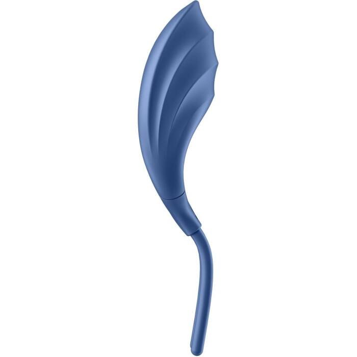 Ерекційне віброкільце-ласо Satisfyer Swordsman Blue, міцна фіксація, 10 режимів, потужний мотор