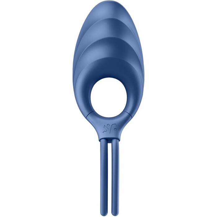 Ерекційне віброкільце-ласо Satisfyer Swordsman Blue, міцна фіксація, 10 режимів, потужний мотор