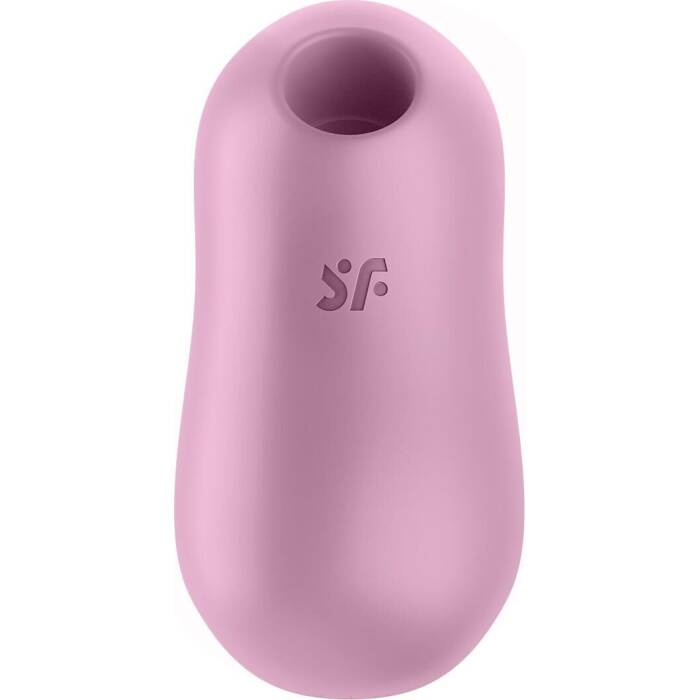 Вакуумний стимулятор із вібрацією Satisfyer Cotton Candy Lilac