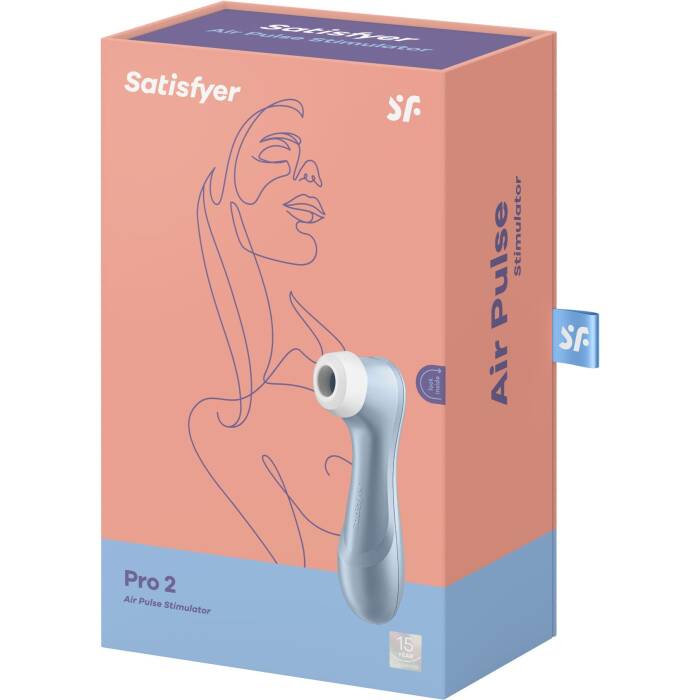 Вакуумний кліторальний стимулятор Satisfyer Pro 2 Blue