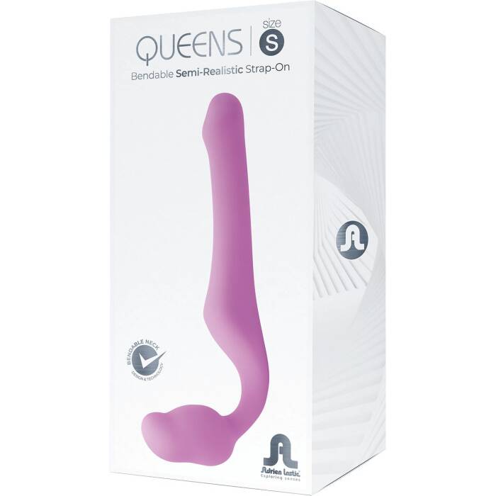 Безремінний страпон Adrien Lastic Queens S, регульований вигин, діаметр 3 см