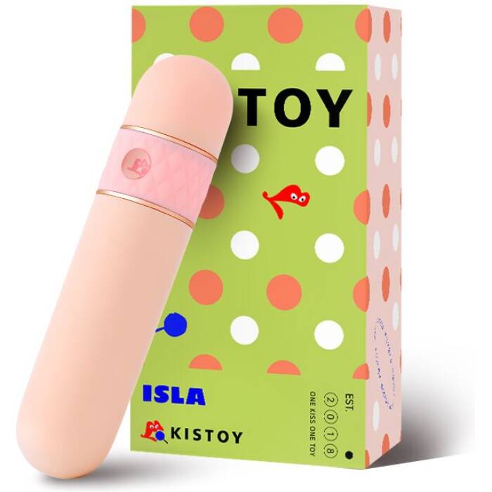 Вакуумний вібратор KISTOY ISLA Pink