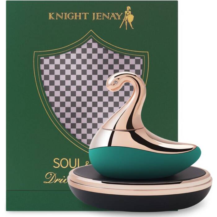 Вишуканий вакуумний вібратор Knight Jenay SOUL & DESIRE, лубрикант у комплекті