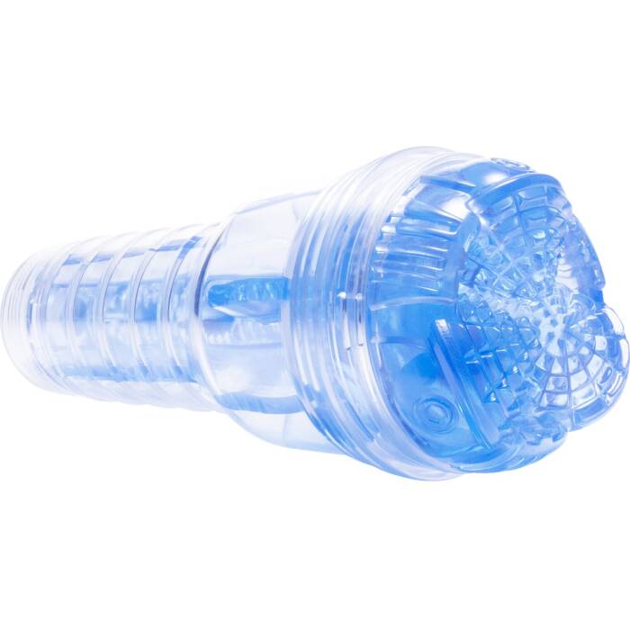 Мастурбатор Fleshlight Turbo Core Blue Ice, оральний секс (глибоке горло)