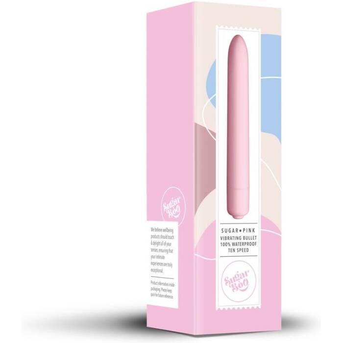 Мінівібратор SugarBoo Sugar Pink, 10 рівнів інтенсивності