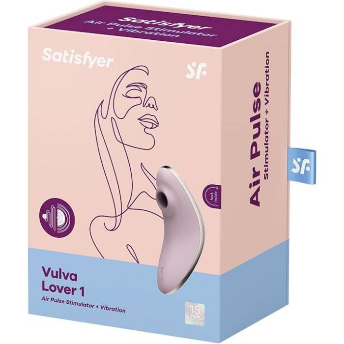 Вакуумний вібратор Satisfyer Vulva Lover 1 Violet