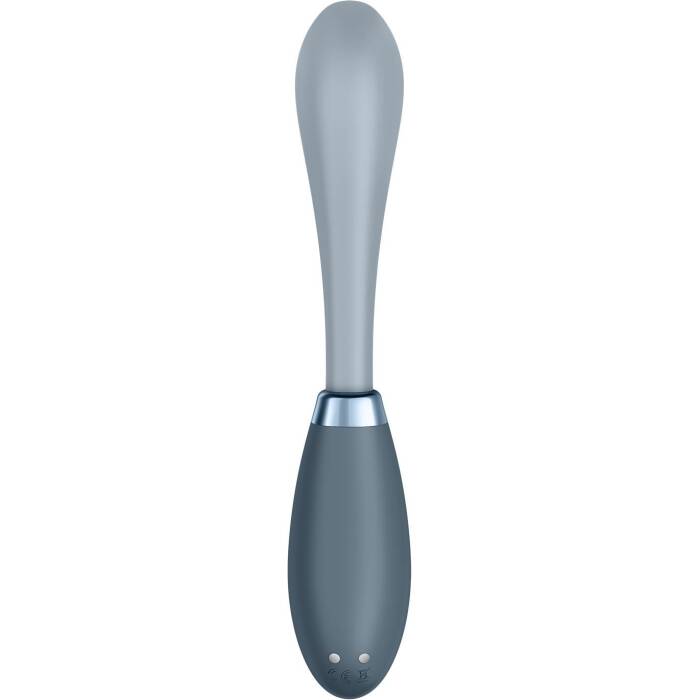 Вібратор Satisfyer G-Spot Flex 3 Grey, гнучкий стовбур із фіксацією положення
