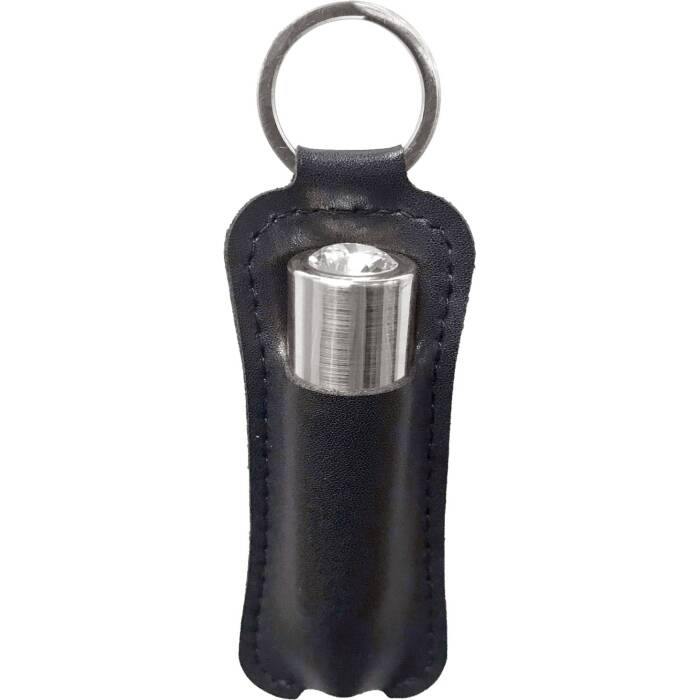 Віброкуля PowerBullet First-Class Bullet 2.5″ with Key Chain Pouch, Silver, 9 режимів вібрації