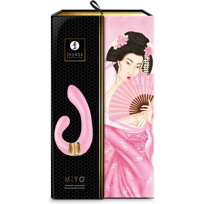 Вібратор-кролик Shunga Miyo Light Pink