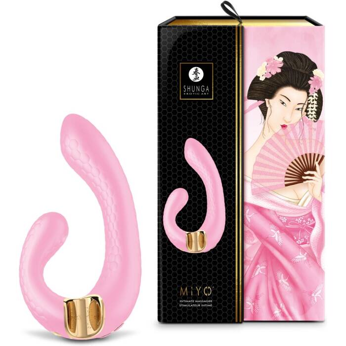 Вібратор-кролик Shunga Miyo Light Pink