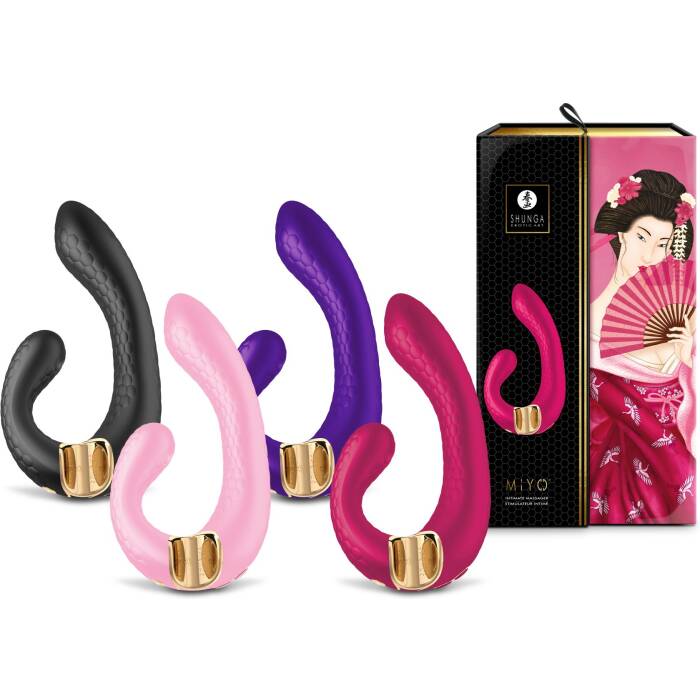 Вібратор-кролик Shunga Miyo Light Pink