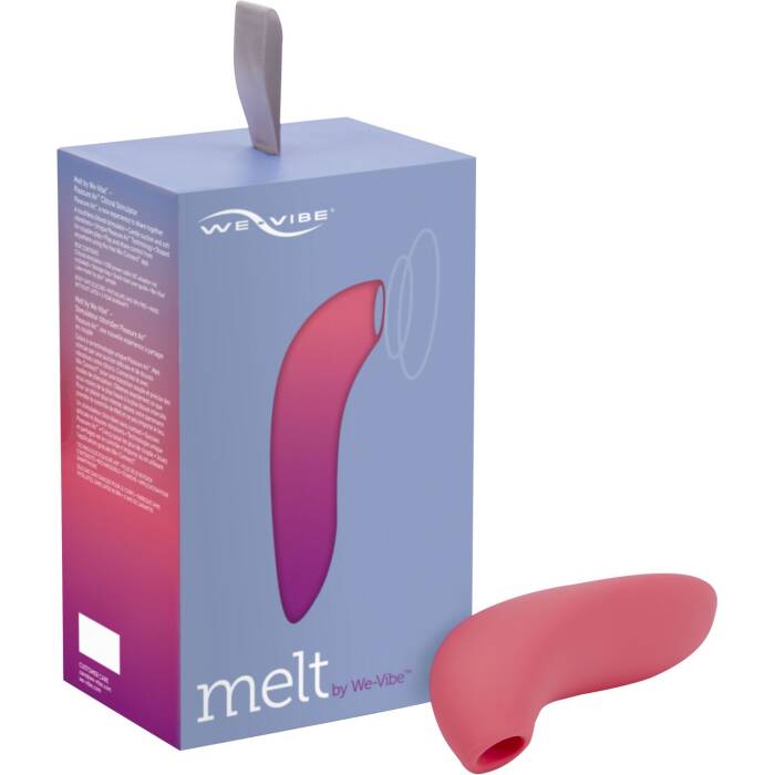 Вакуумний смарт-стимулятор для пар Melt by We-Vibe Coral, зручно поєднувати з проникним сексом