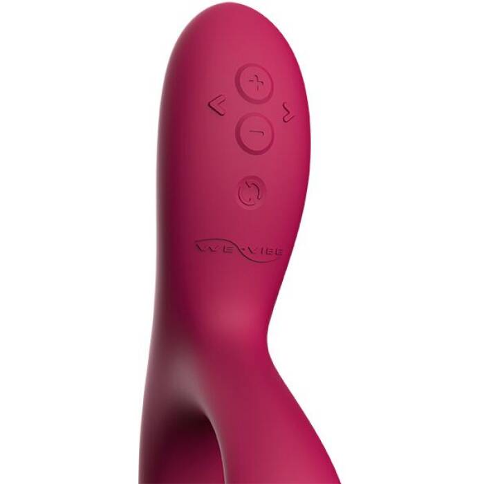 Смарт вібратор-кролик We-Vibe Nova Fuchsia, ергономічний, регульований кут нахилу стовбура