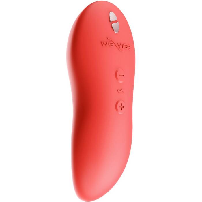 Потужний мінівібромасажер Touch X Crave Coral by We-Vibe, зручно поєднувати з проникним сексом