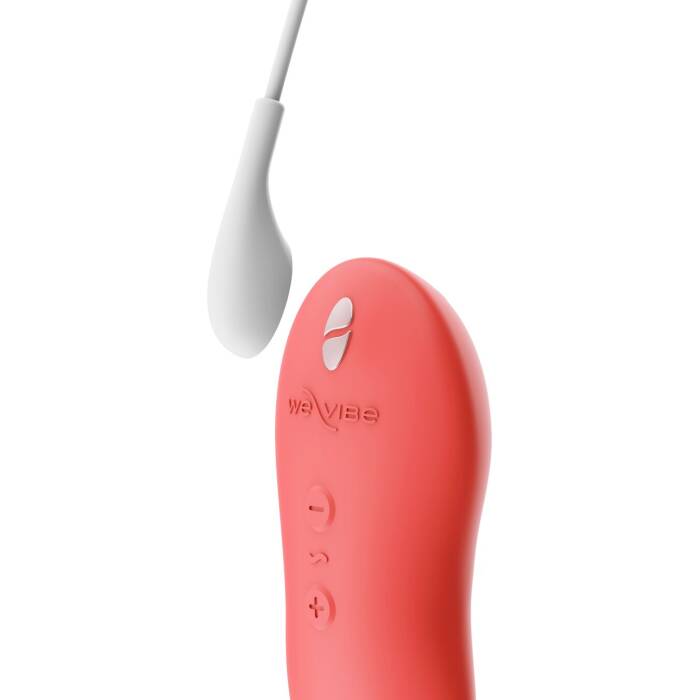Потужний мінівібромасажер Touch X Crave Coral by We-Vibe, зручно поєднувати з проникним сексом