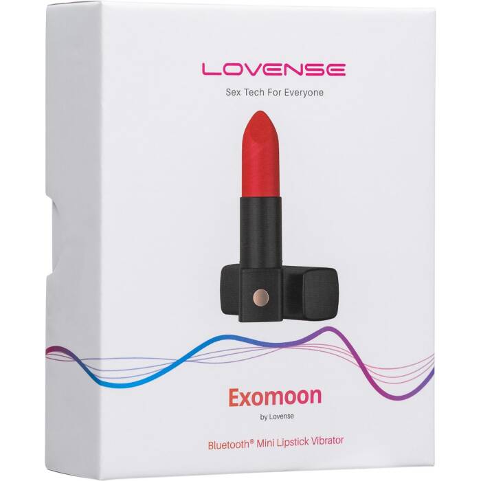 Вібратор-помада Lovense Exomoon, працює через застосунок