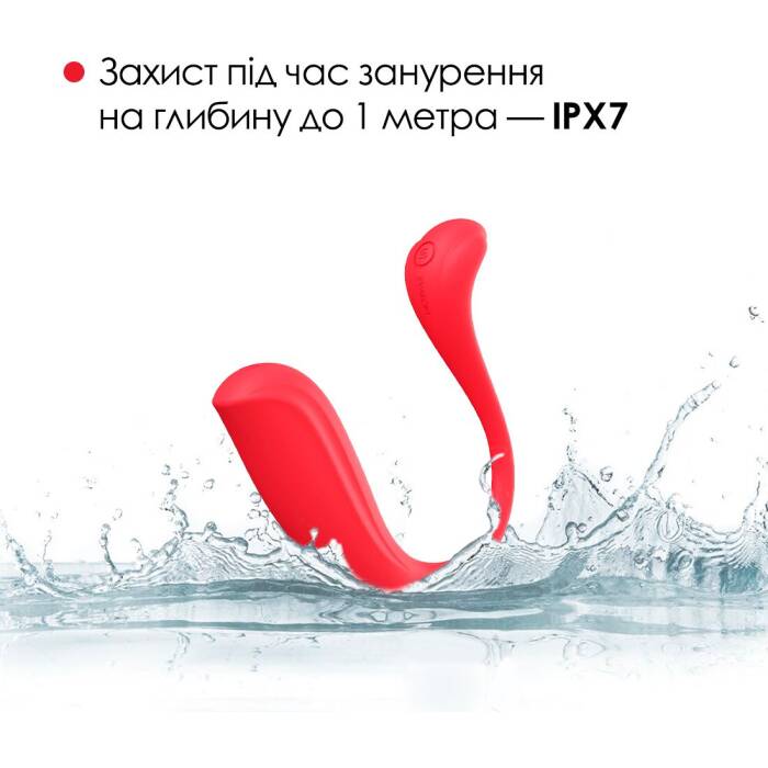 Інтерактивне віброяйце Svakom Phoenix Neo 2 Red, оновлена модель