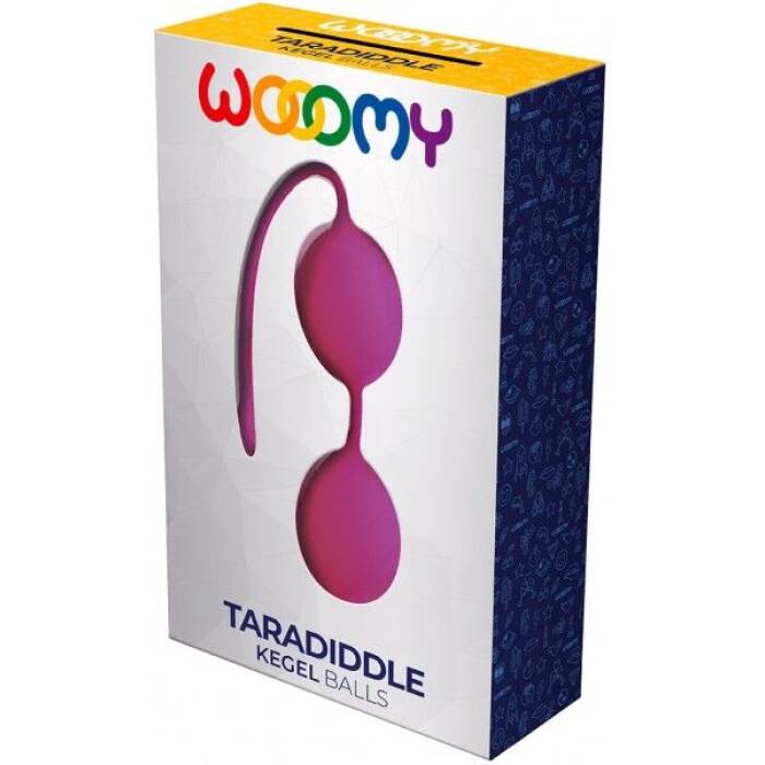 Вагінальні кульки Wooomy Taradiddle Kegel Ball, діаметр 3,5 см, маса 54 г