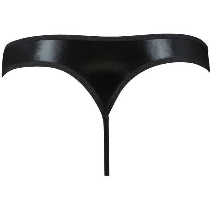 Чоловічі стринги Passion 033 THONG PAUL S/M Black, під латекс