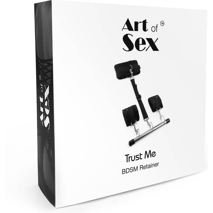 Фіксатор для рук та шиї Art of Sex - Trust me, колір чорний