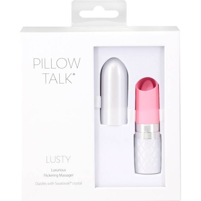 Вібратор Pillow Talk Lusty Luxurious Flickering Massager - Pink