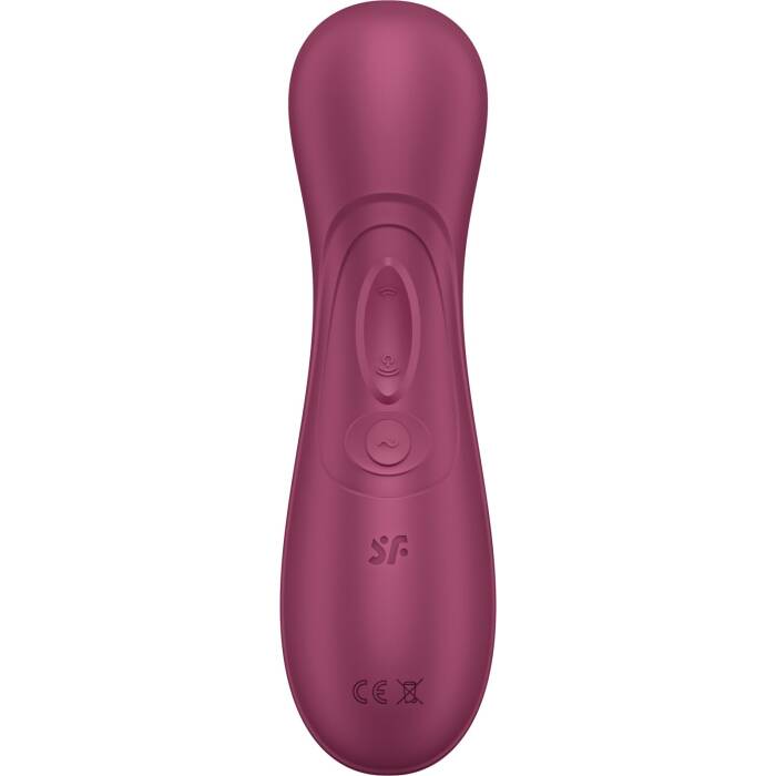 Вакуумний кліторальний стимулятор Satisfyer Pro 2 Generation 3 with Liquid Air Wine Red