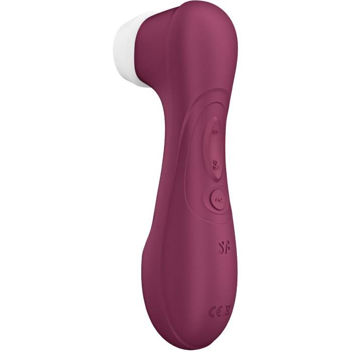 Вакуумний кліторальний стимулятор Satisfyer Pro 2 Generation 3 with Liquid Air Connect App Wіnе Red